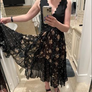 Kate Spade scalloped dress size 2